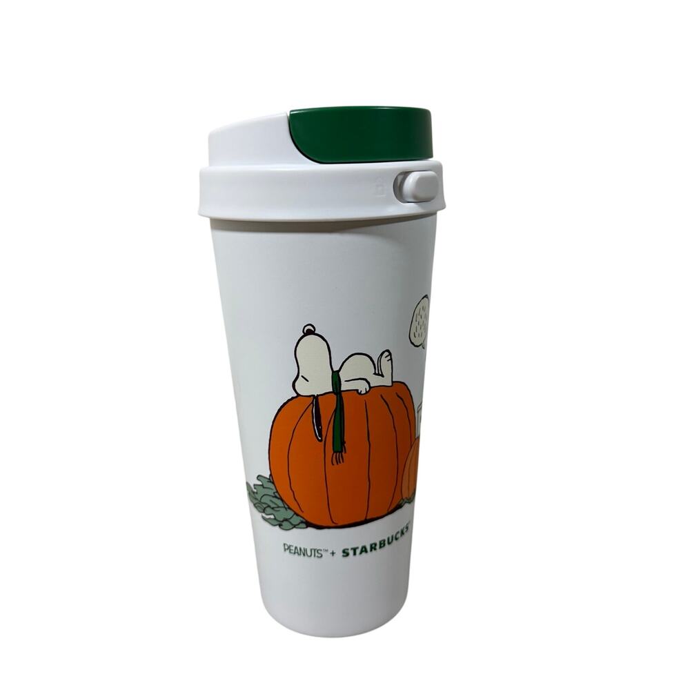 2026 Starbucks x Peanuts Snoopy Great Pumpkin Tumbler Limited Edition NWT